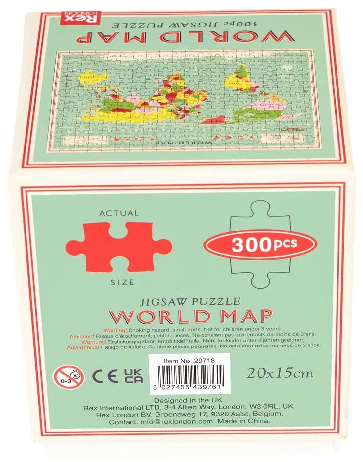 Детски пъзел World Map - Rex London