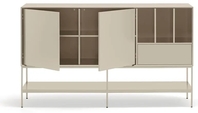 Кремав скрин 166x98x45 cm Platt – Teulat