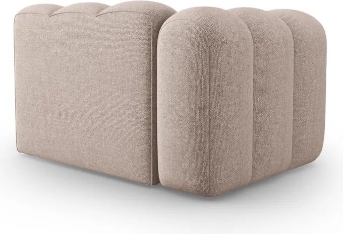 Бежов модулен диван (ляв ъгъл) Lupine – Micadoni Home