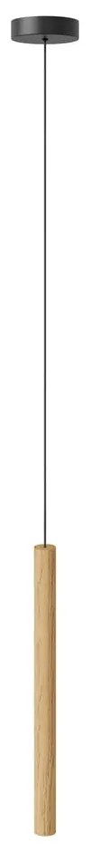 LED висяща лампа с дървен абажур ø 3 cm Chimes - UMAGE