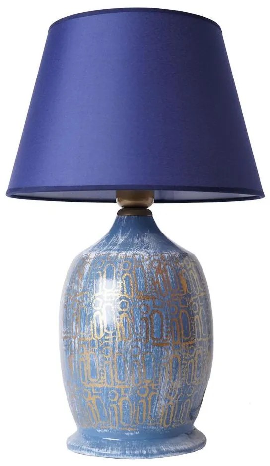 Настолна лампа RAMZES 1xE27/40W/230V синя