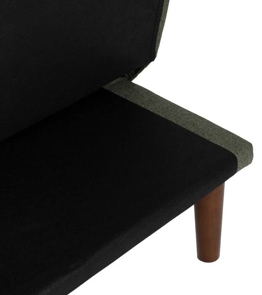 Зелен шенилов разтегателен диван 181 cm – Ixia