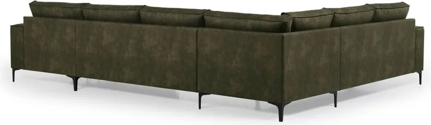 Зелен ъглов диван (десен ъгъл) Copenhagen - Scandic