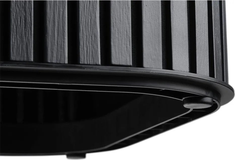 Черен бамбуков кош за пране 3x30 l Tota Trio Luxe – Joseph Joseph