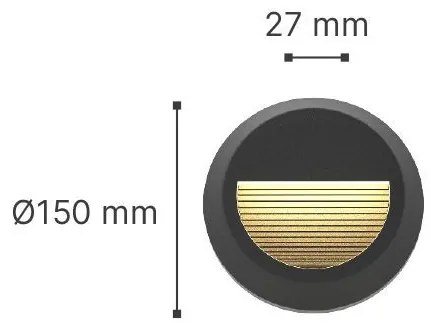 Стенна лампа it-Lighting Maroon 802016-Gkri