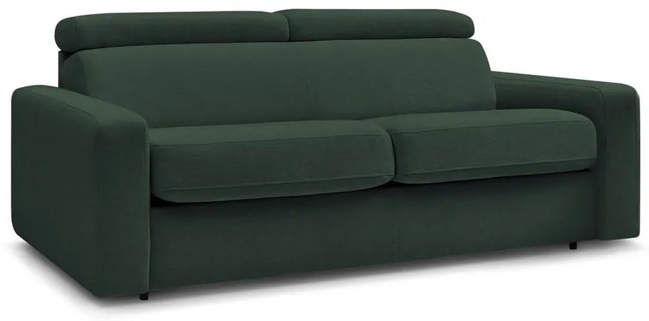 Тъмнозелен разтегателен диван 215 cm Monaco – Bobochic Paris