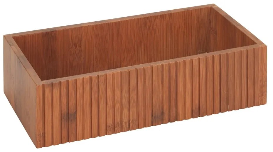 Бамбукова кутия за съхранение в естествен цвят 30x15x8 cm Mera – Wenko