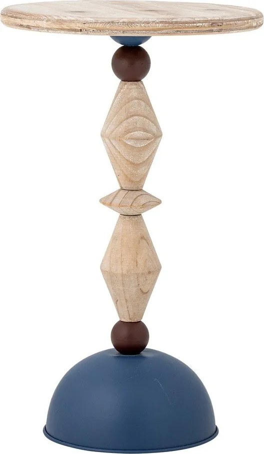 Кръгла странична масичка от масивна ела ø 30 cm Mannelli – Bloomingville