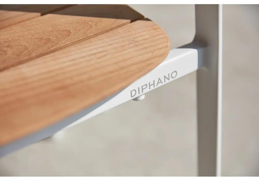 Бял метален градински стол Icon - Diphano