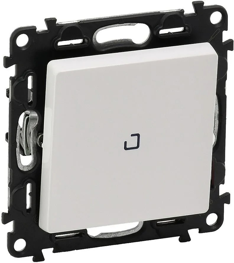 Legrand Бутон NO/NC с подсветка цвят бял Valena Life  - 752112