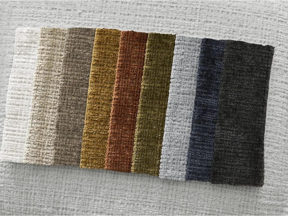 Светлосива шенилова табуретка Neil – Bobochic Paris