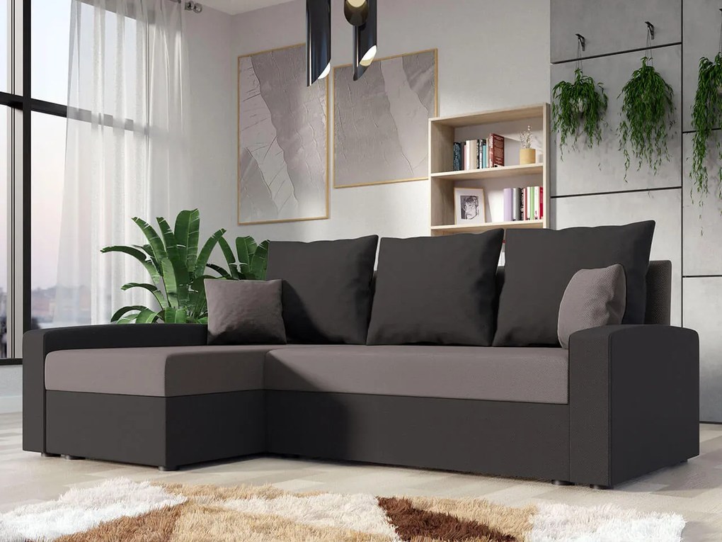 Ъглов диван Chievo-Anthracite