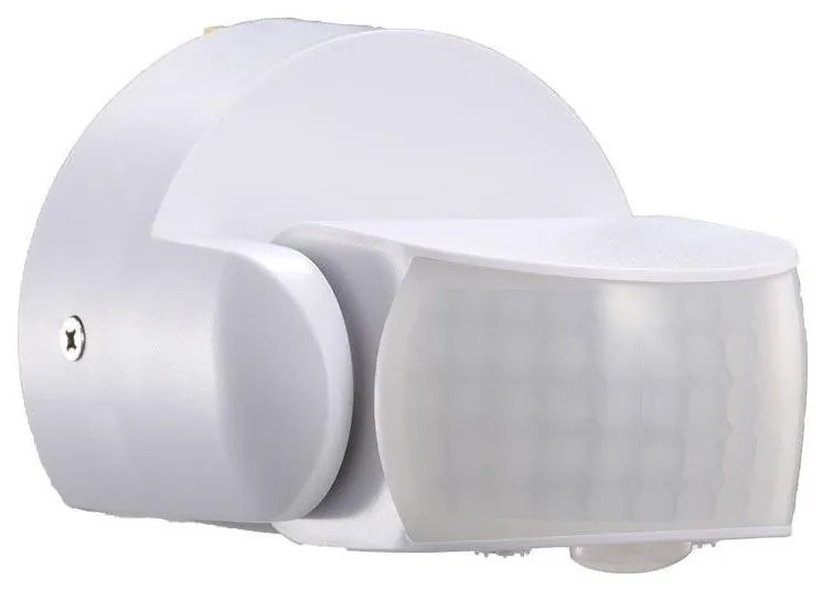 Екстериорен инфрачервен сензор за движение 180/360° 600W/230V IP65 бял