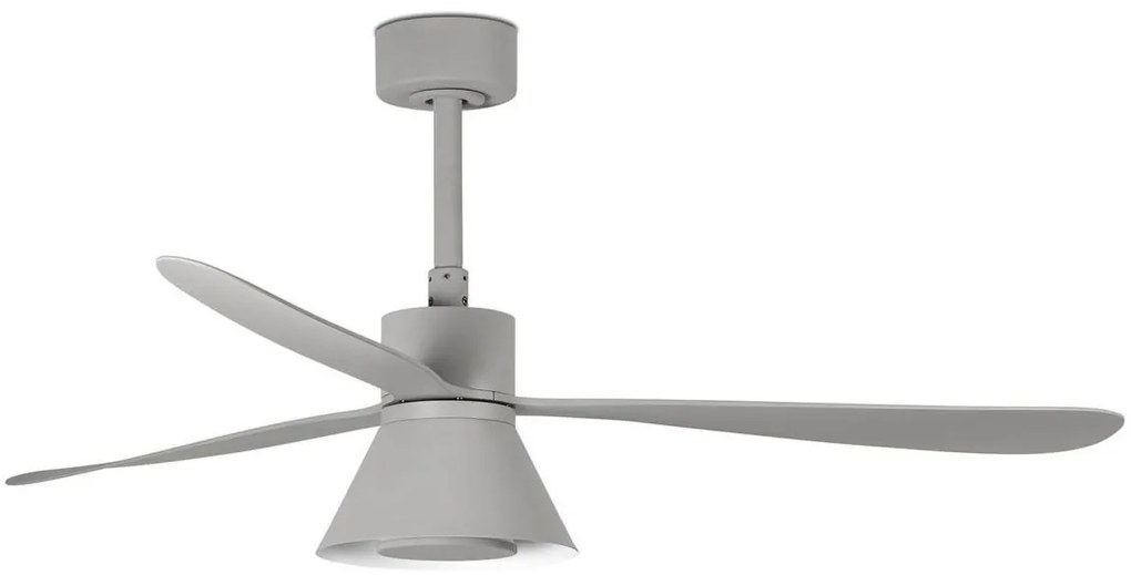 FARO 33762WT-24-LED Димируем вентилатор AMELIA L CONE LED/20W/230V сив Ø 132 см WT + д.у.