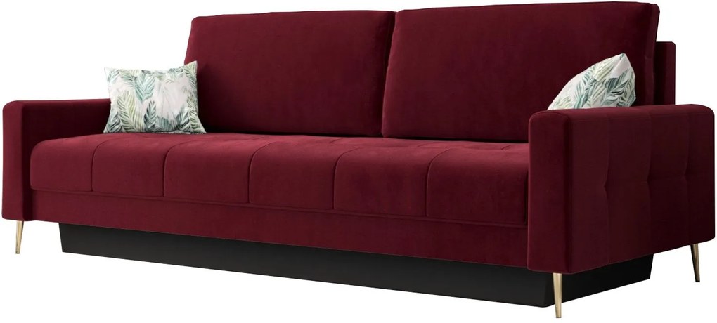 Разтегателен диван Sopi-Бордо