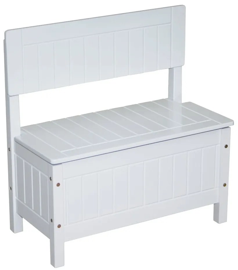 Бяла детска пейка – Roba