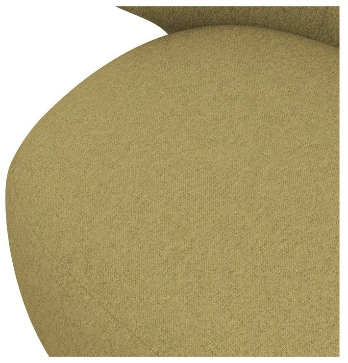 Кресло в цвят горчица Kama – Makamii