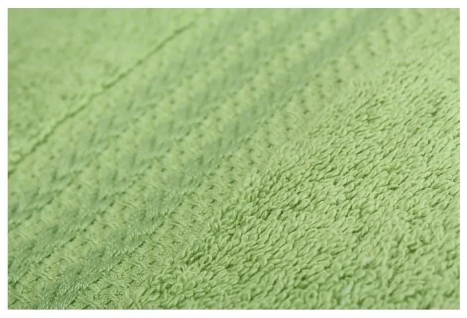 Комплект от 4 зелени памучни кърпи , 50 x 90 cm - Foutastic