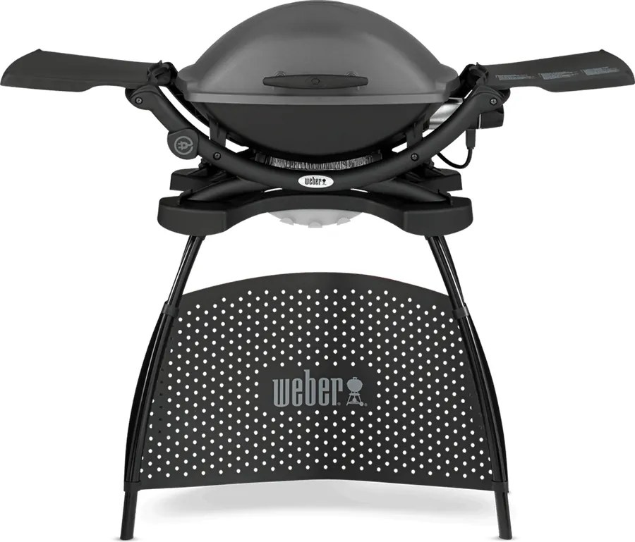 Електрическо барбекю Weber Q 2400 With Stand, 2200 W, 54х39 см