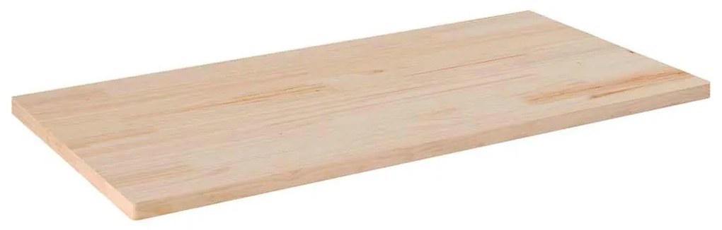 824405 vidaXL Плот за маса, 100x50x2,5 см, бор масив, правоъгълен