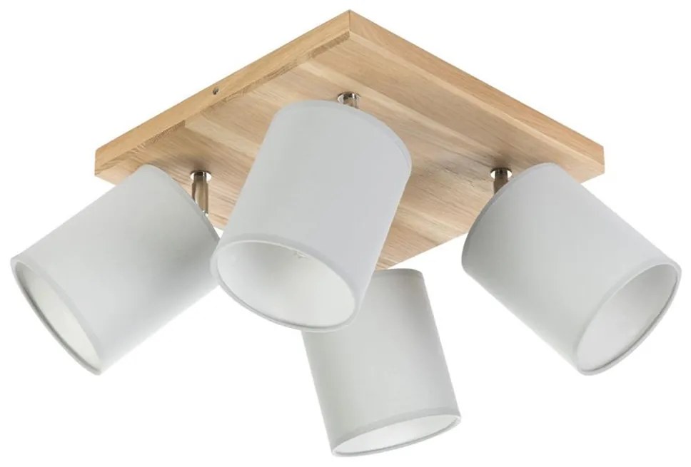 Spot-Light DO56845474 - Таванен спот APRILLIA 4xE27/25W/230V бор