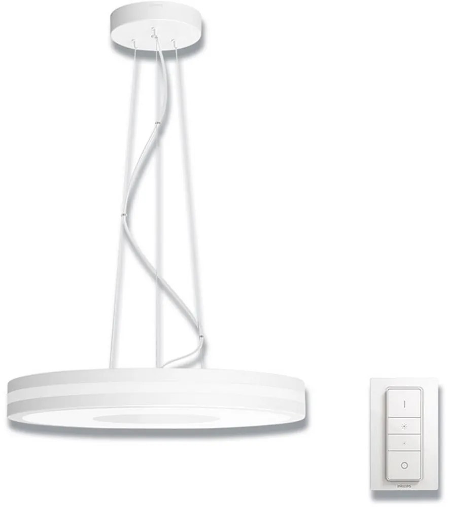 Philips 40984/31/P7 - LED Димируем висящ полилей Hue BEING LED/39W/230V + дистанционно