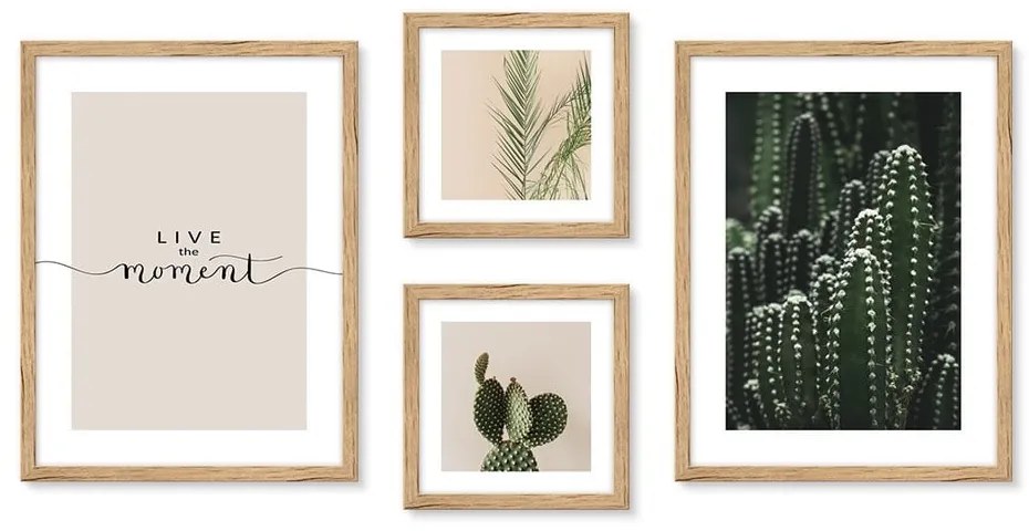 Картини в комплект 4 бр. 32x42 cm – knor