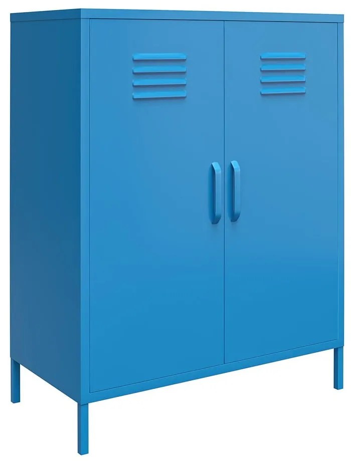 Син метален шкаф , 80 x 102 cm Cache - Novogratz