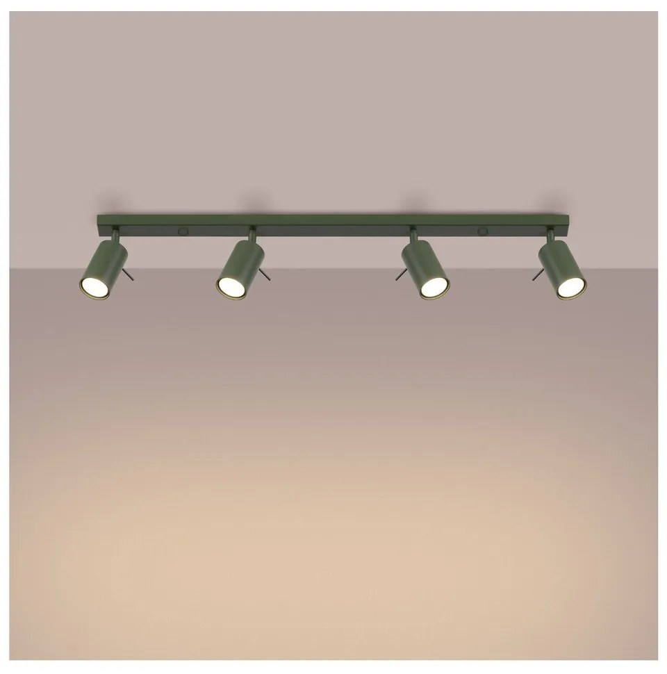 Зелен прожектор 6x81 cm Etna – Sollux