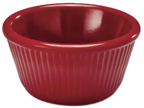 Alkan - Меламинов рамекин червен 8x8x4,5см (K-2010)AN