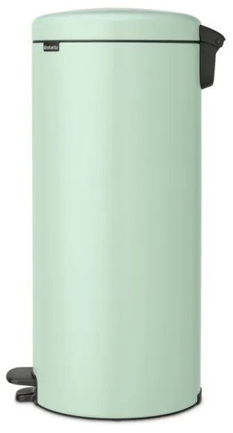 Кош за боклук с педал Brabantia NewIcon 1008851, 30 л, Плавно затваряне, Противоплъзгаща основа, Светлозелен