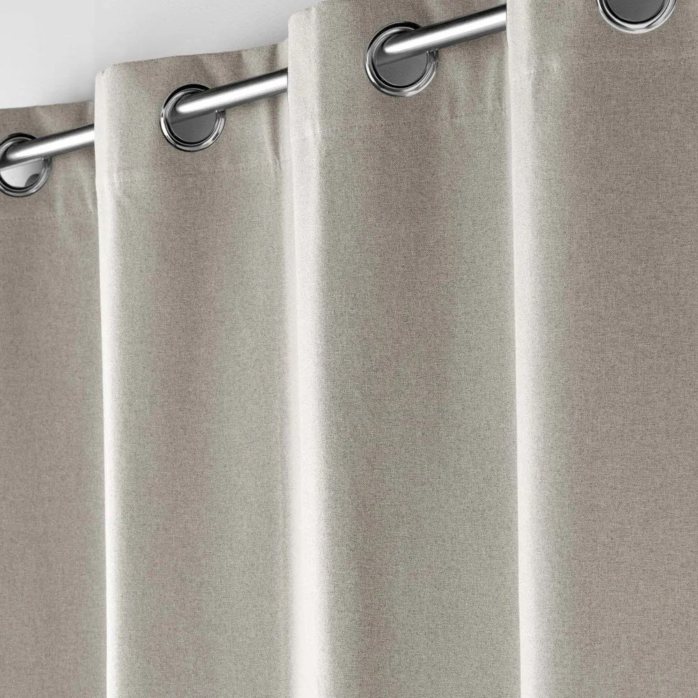 Бежова затъмняваща завеса 135x260 cm Occultiss – douceur d'intérieur