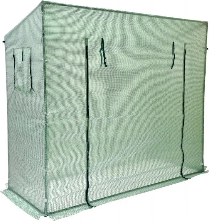 Практичен градински контейнер с размери 200 x 80 x 170/148 cm