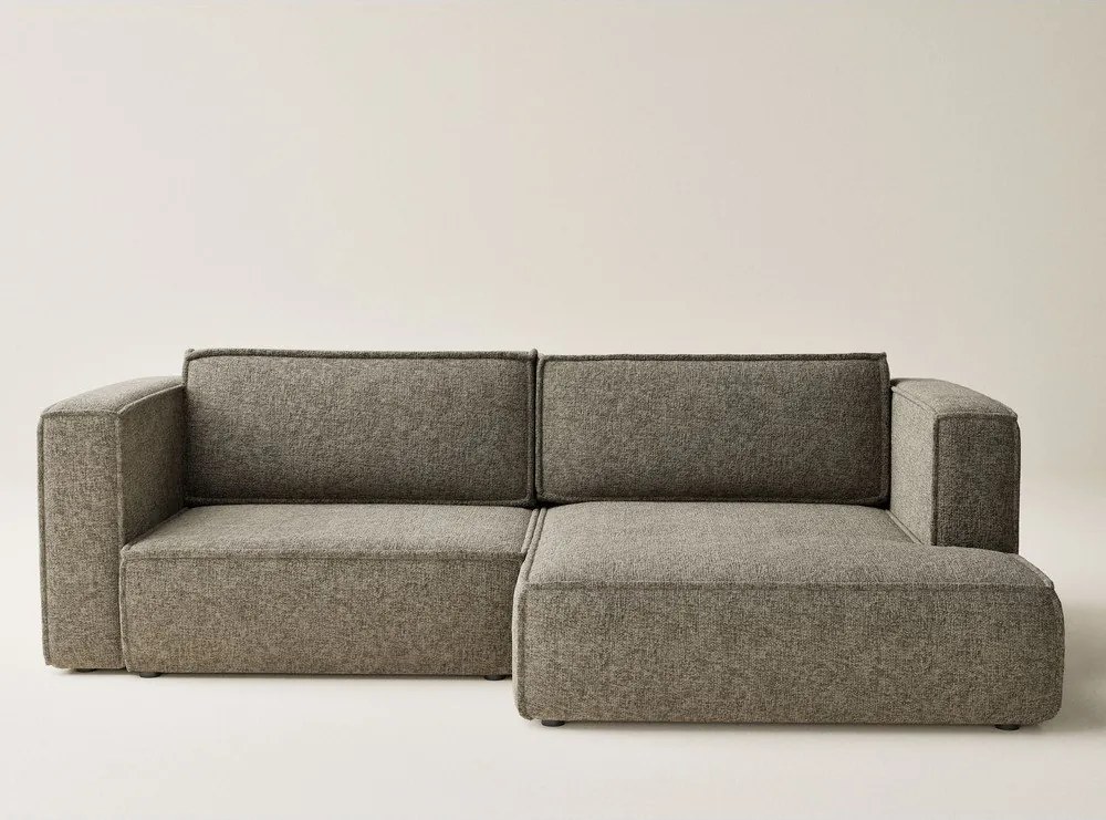 Кафяв шенилов сгъваем/с място за съхранение ъглов диван (десен ъгъл) Velto – Maison de Rêve