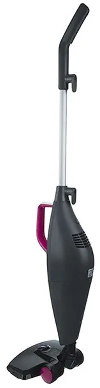 Вертикална и ръчна прахосмукачка ZEPHYR ZP 1001 TR, 800W, 1.2 л, Клас А, Контейнер, Черен/Розов