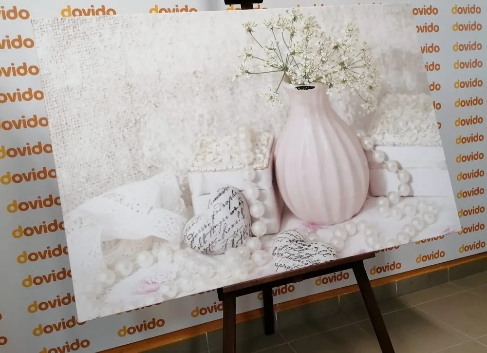Картина на платно – Луксозен Shabby Chic натюрморт