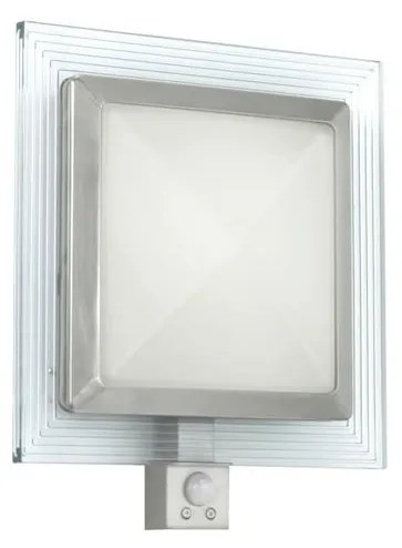 EGLO 88163 - Екстериорен аплик със сензор PALI 1xE27/15W + 1xLED/1,28W