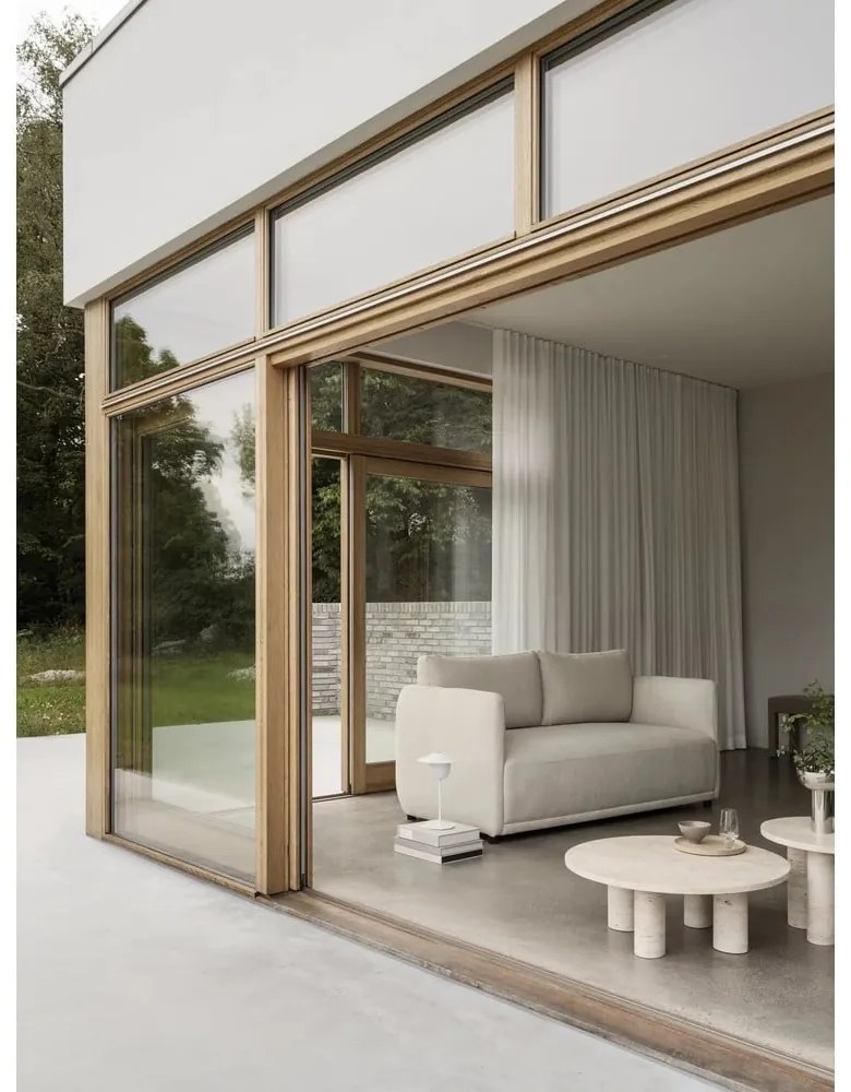 Каменна кръгла странична масичка ø 52 cm Volos – Blomus