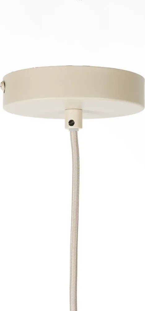 Бежово метално висящо осветително тяло ø 26,5 cm Wubbo – White Label