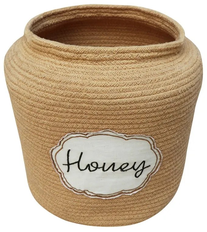 Светлокафява текстилна детска кошница за играчки ø 28x27 cm Honey Pot – Lorena Canals
