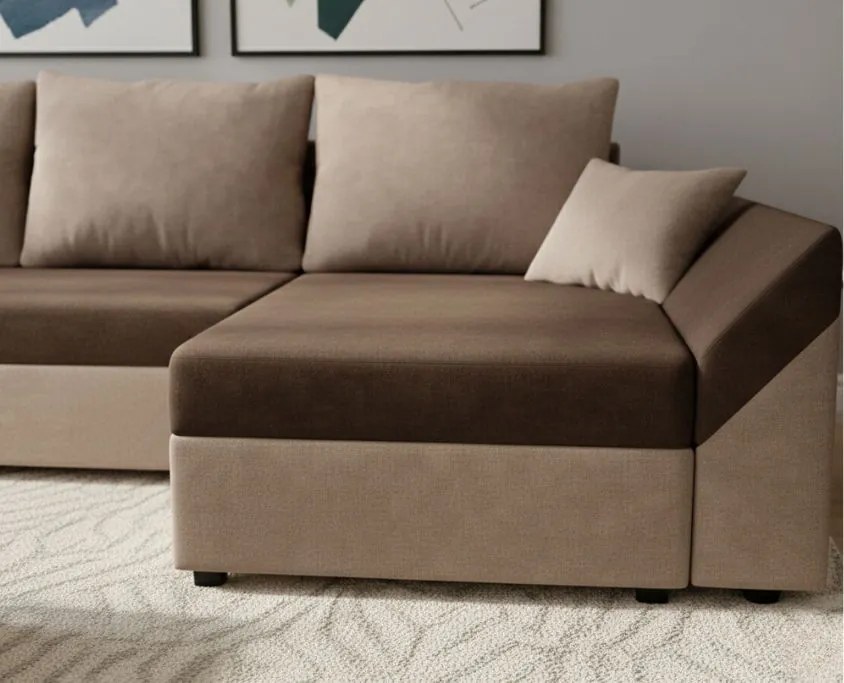 Ъглов диван Eibar-Kafe - Mpez