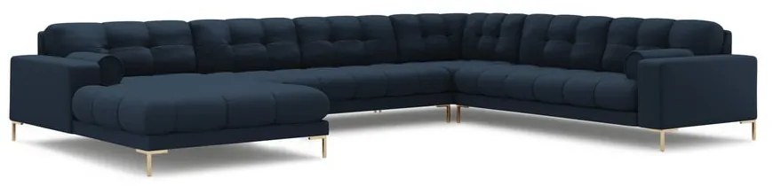 Син ъглов диван (десен ъгъл) Bali – Cosmopolitan Design