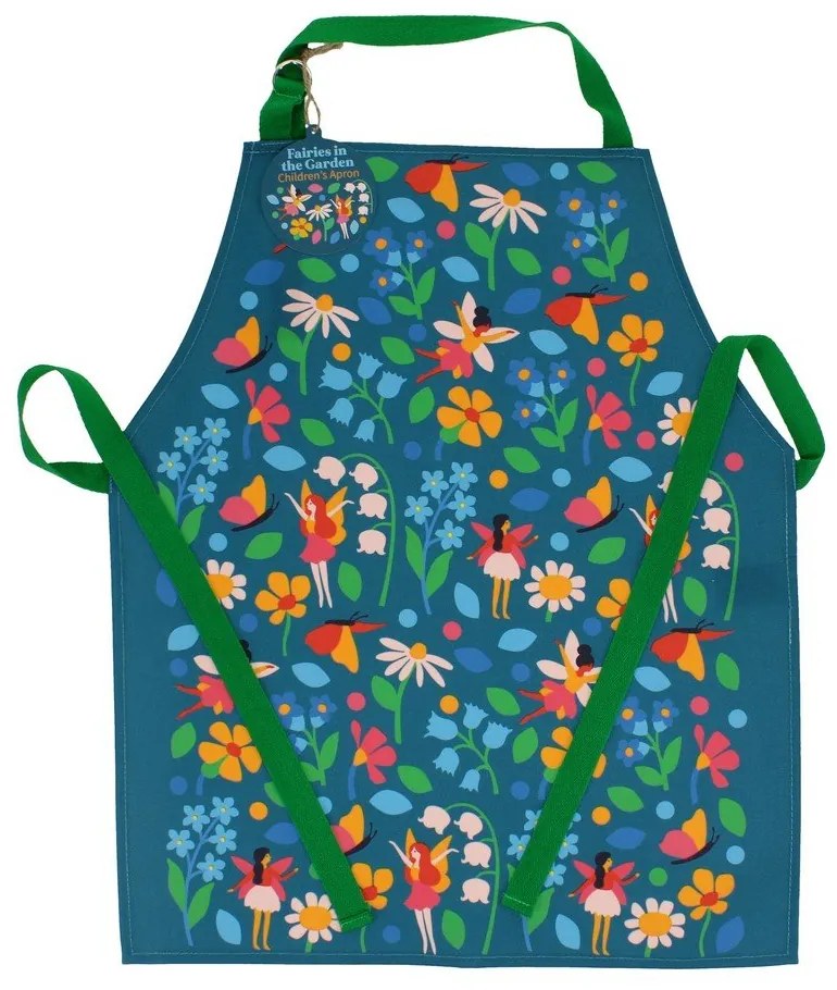 Памучна детска престилка Fairies in the Garden – Rex London