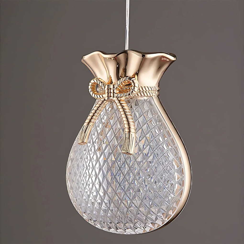 Висяща таванна лампа LHJ107-1CP light rose gold