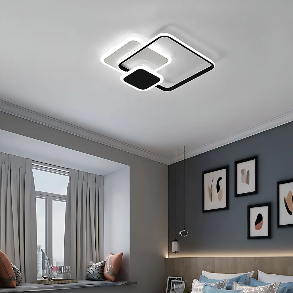 Плафон LHJ079-C BLACK/WHITE LED