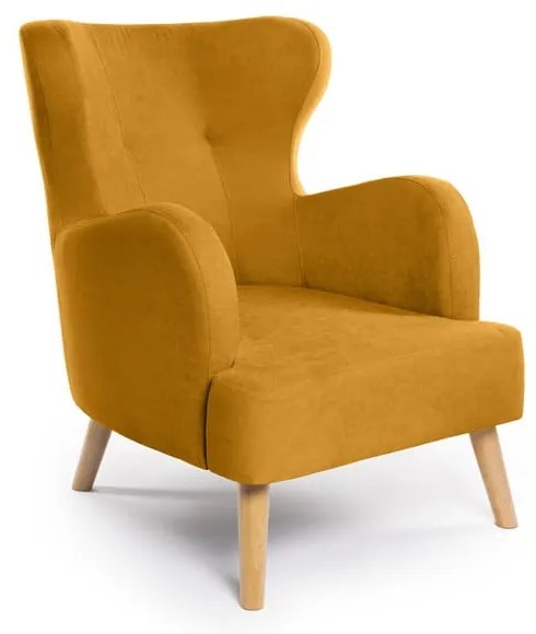 Кресло в цвят горчица Noemye – Bonami Selection