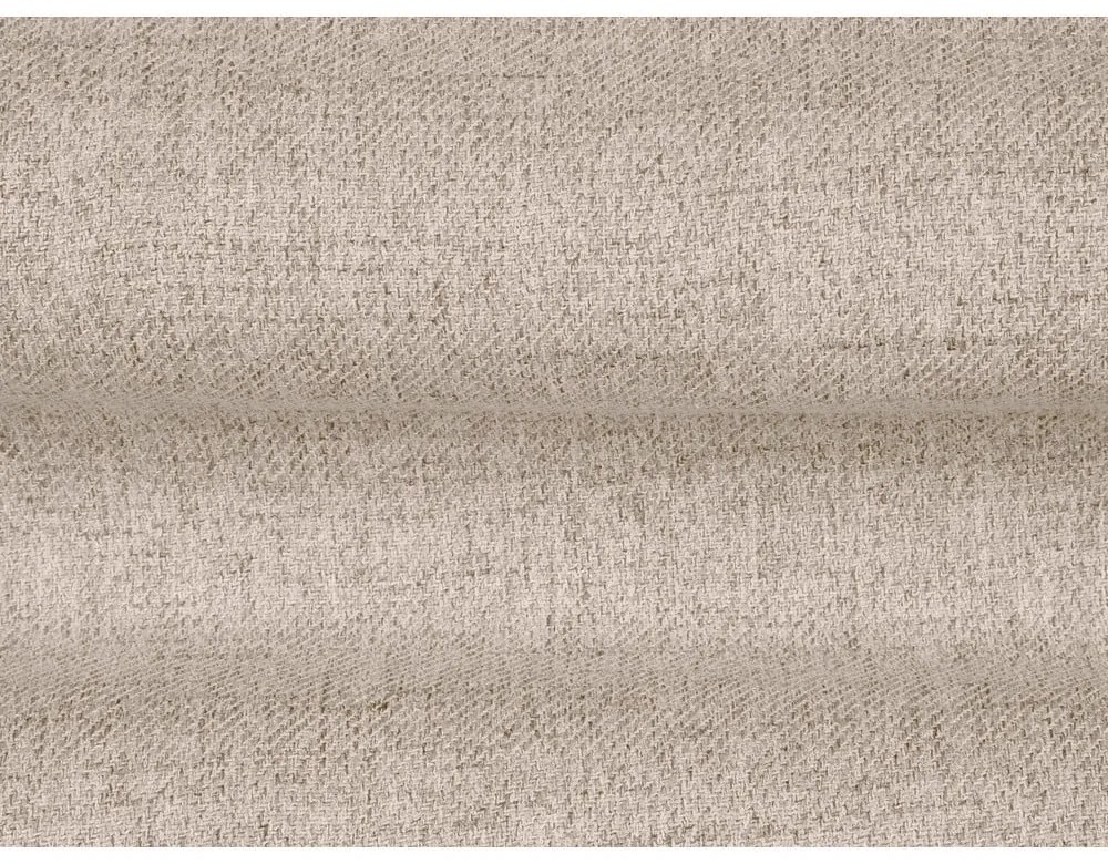 Бежово тапицирано двойно легло с място за съхранение с включена подматрачна рамка 160x200 cm Mamaia – Micadoni Home