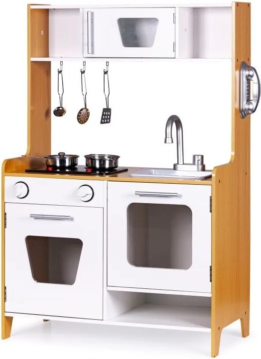 Дървена детска кухня със светлина и звук