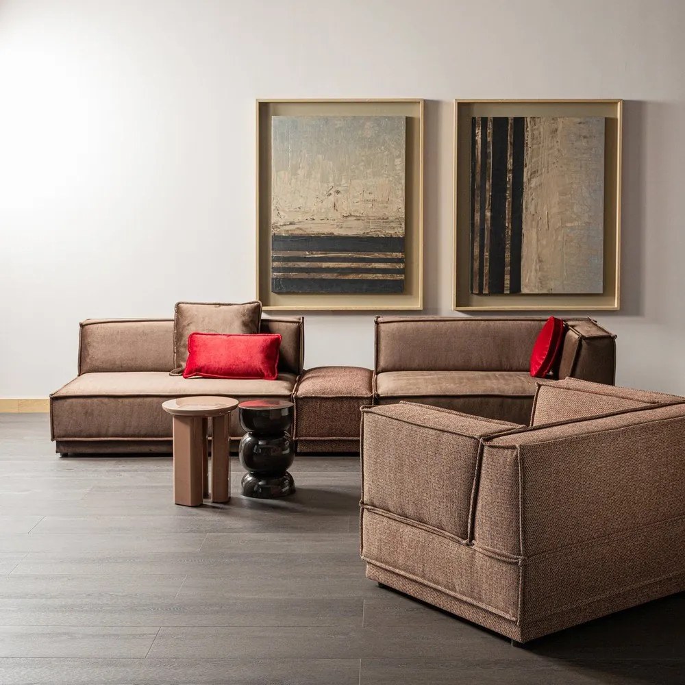 Гланцова кръгла странична масичка ø 40 cm Orivo – WOOOD