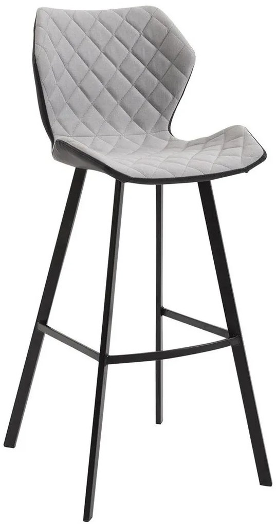 Бар стол Vadin-Gray light (2 τεμάχια)